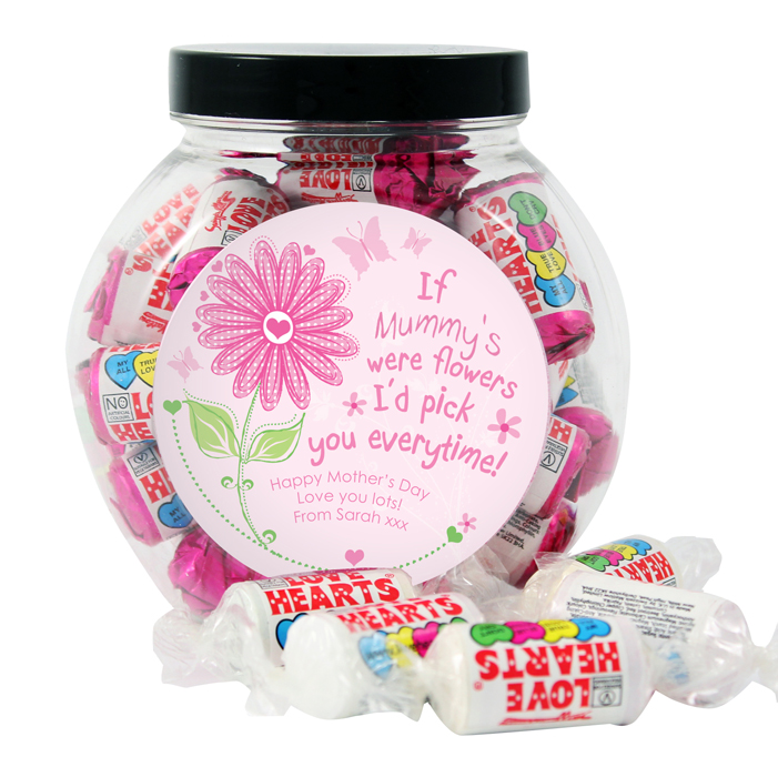 Id Pick you Love Hearts Jar